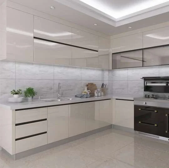 Armário de Cozinha Branco Opala