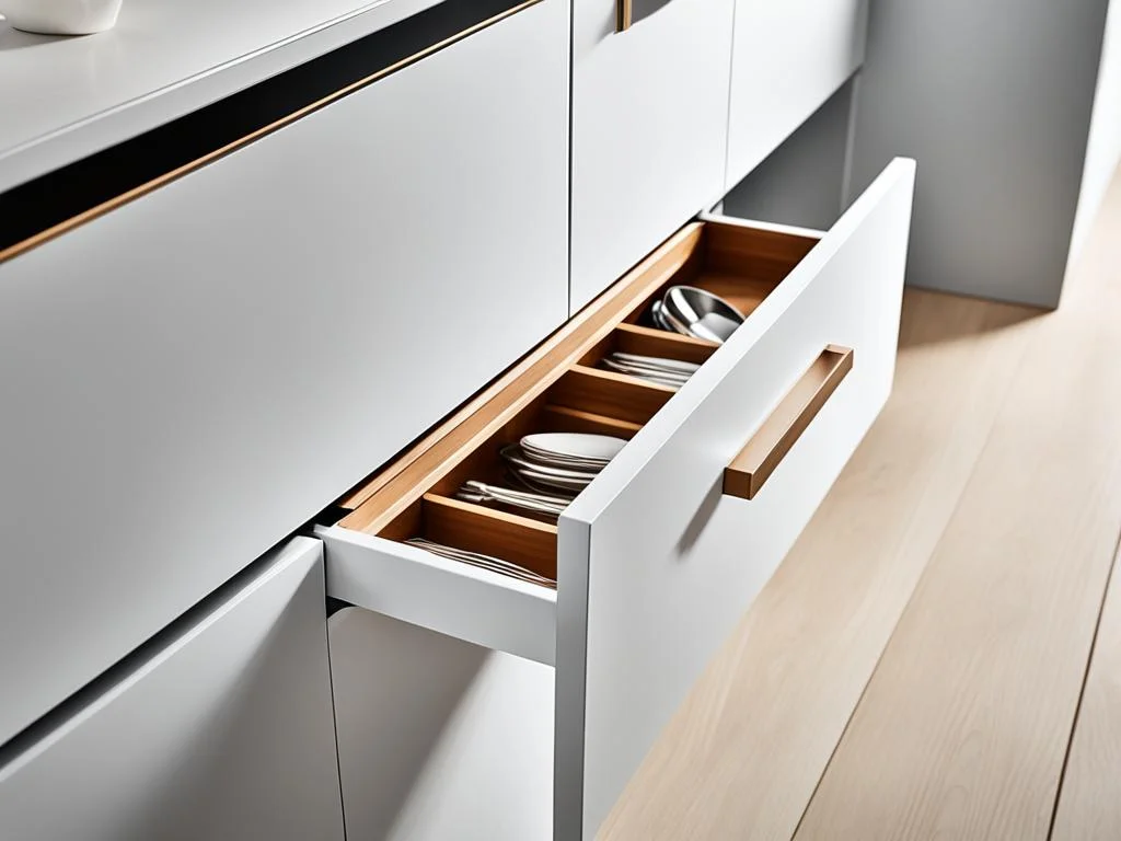 Cozinha com Puxador Cava: Designs Elegantes e Funcionais