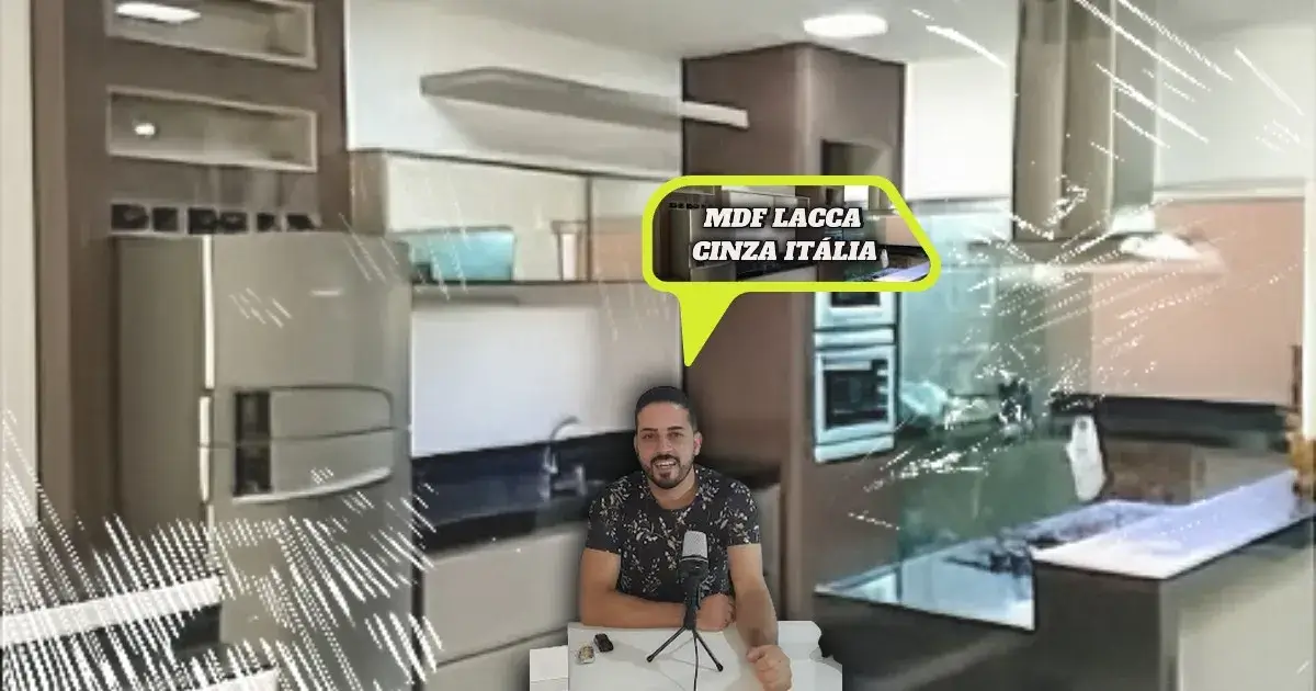 Tudo sobre o MDF Lacca Cinza Itália