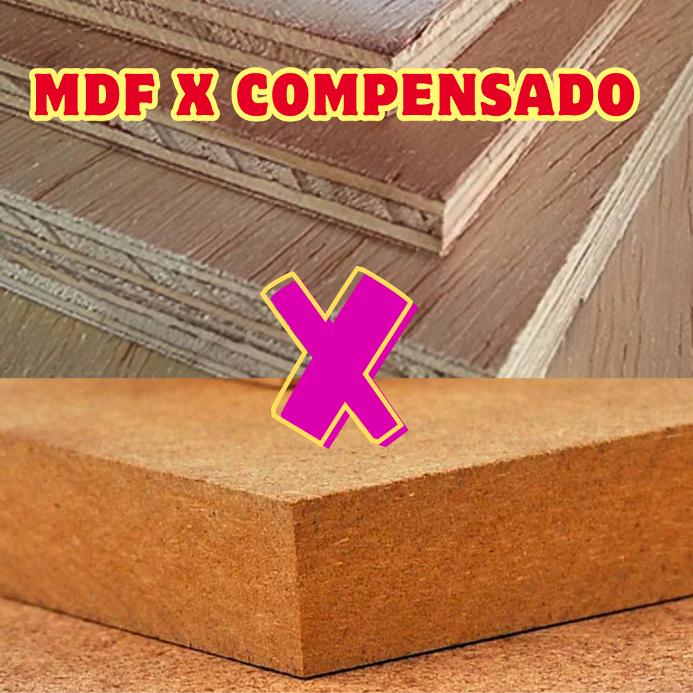 MDF x compensado: entenda as diferenças