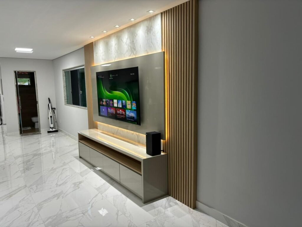 Painel ripado MDF BH