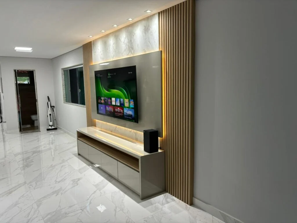 Painel ripado MDF BH
