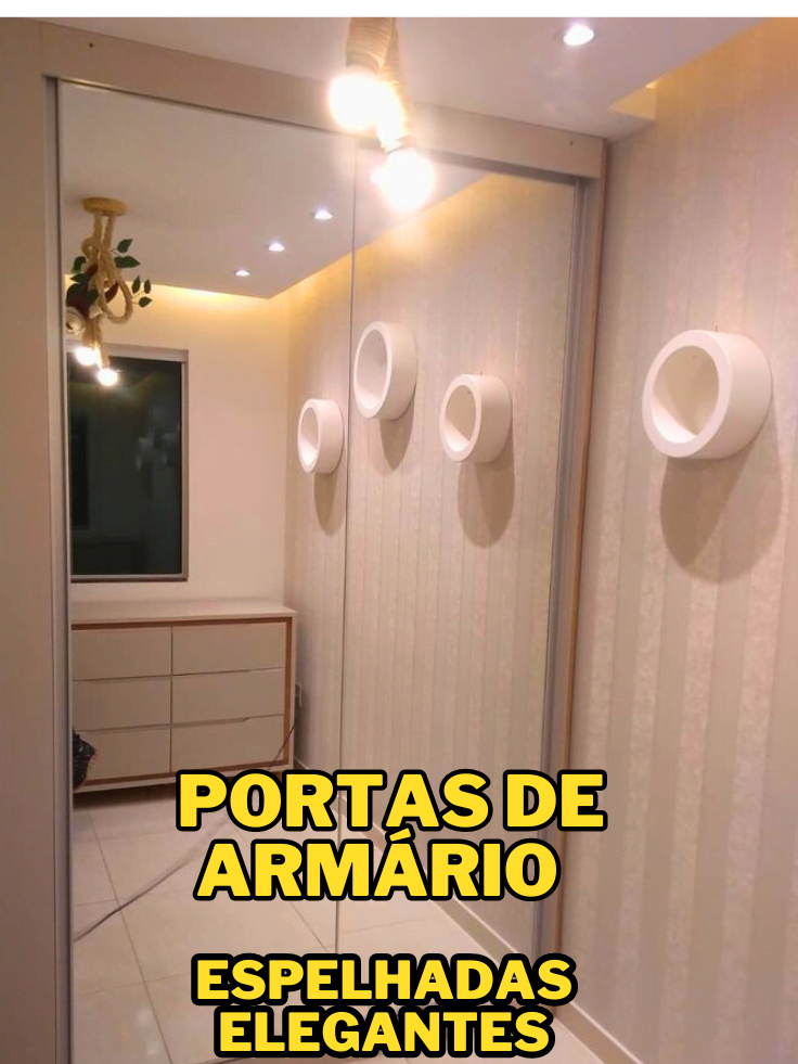 Portas de guarda-roupa Reflecta - Portas de armário espelhadas elegantes