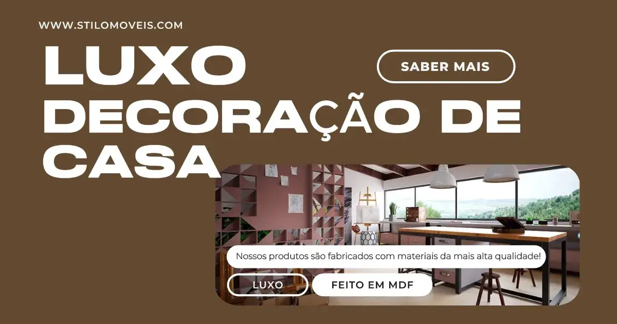 luxo decoração de casa