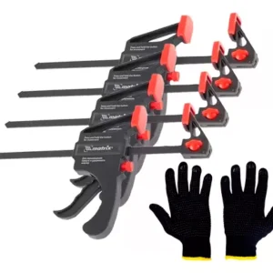 Kit 4 Grampos Sargento Universal Aperto Rápido + Brinde