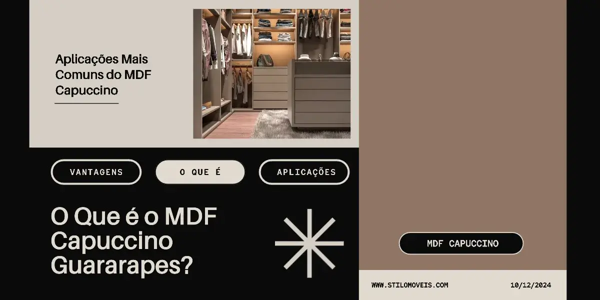 Dicas do MDF Capuccino Guararapes
