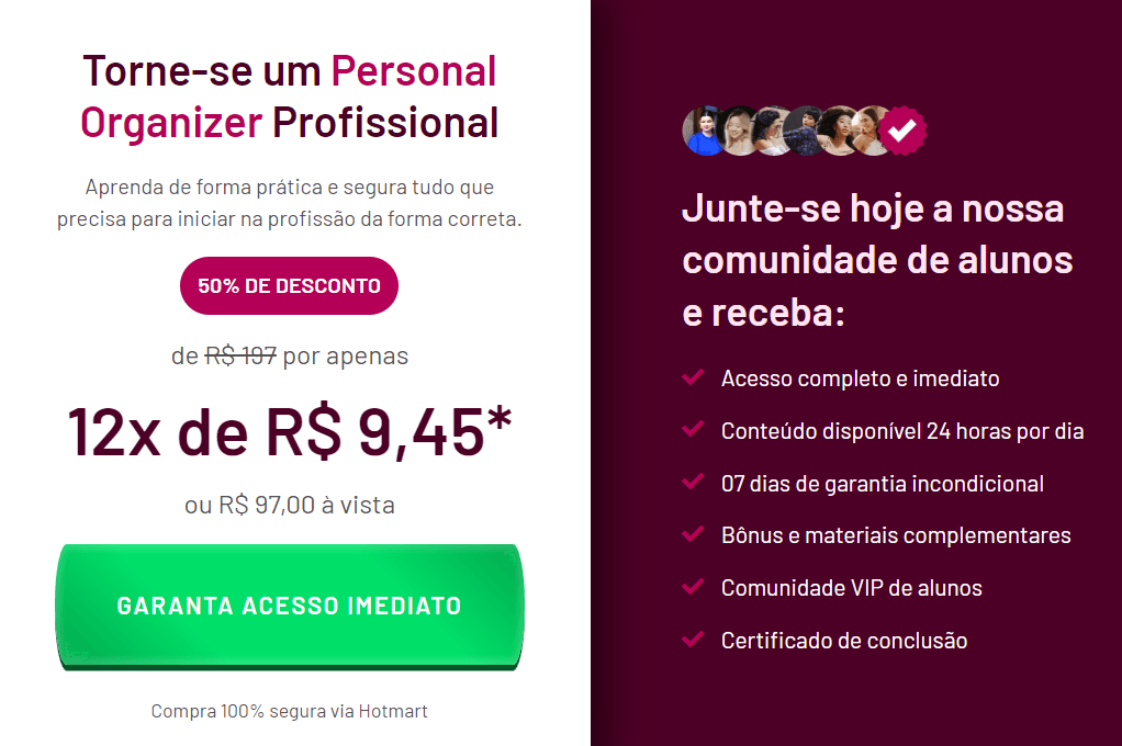 Curso Personal Organizer: Aprenda a Arte da Organização e Transforme Qualquer Ambiente.