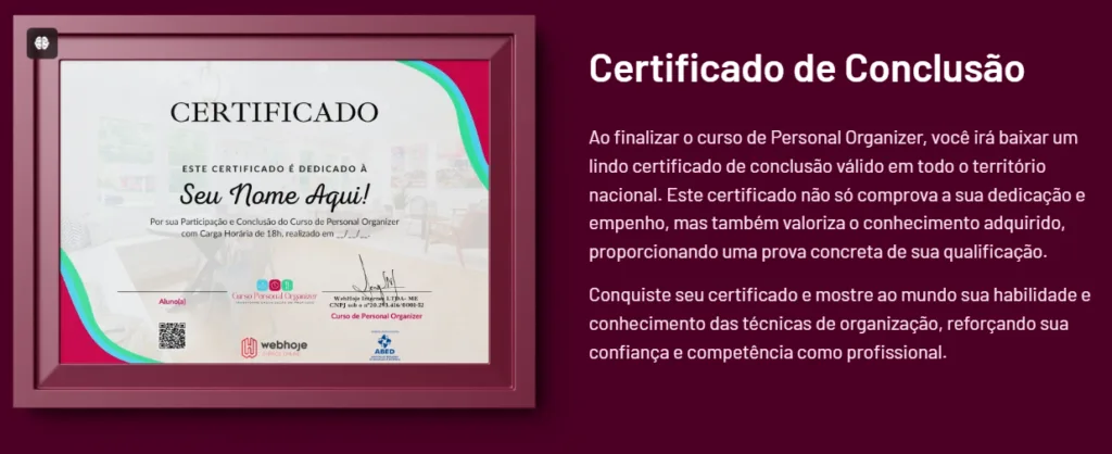 Personal Organizer Salario médio