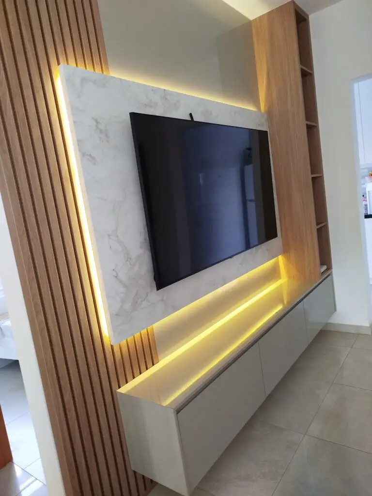 Painel de sala de TV