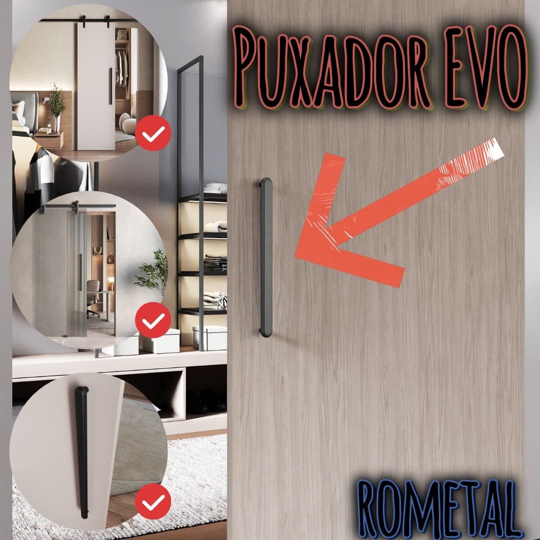 Com foco no design, funcionalidade e versatilidade, o puxador EVO foi pensado para transformar os móveis nos mínimos detalhes. Disponível em quatro opções de cores e em quatro tamanhos diferentes, esse puxador possui instalação simples e rápida, proporcionando elegância a qualquer ambiente.