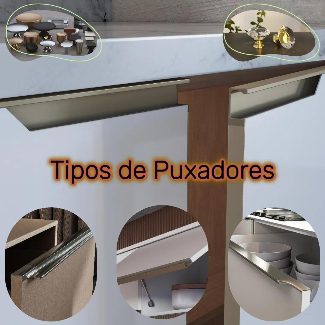 puxadores para armários