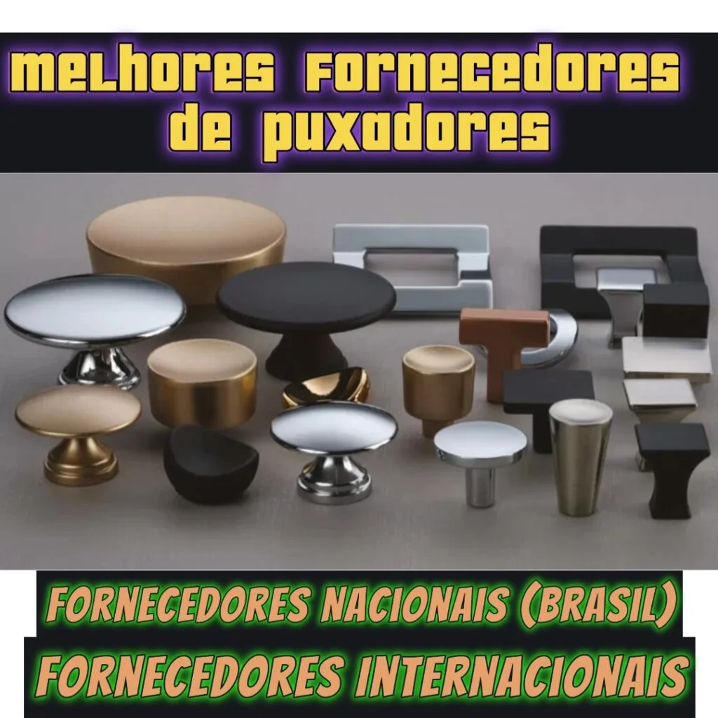 Puxadores cogumelho 2025