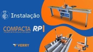 Coladeira de Borda Compacta RP com Função Colar Ripado 1,4KW 220V Monofásica com 2 Mesas Extensoras - VERRY-5130