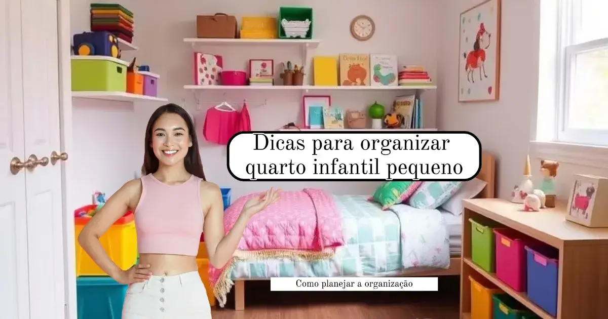 Dicas para organizar quarto infantil pequeno