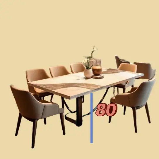 Qual o tamanho padrão de mesa para sua casa